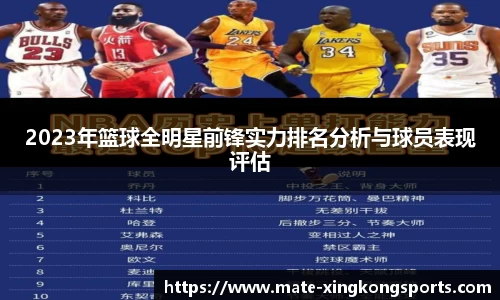 2023年篮球全明星前锋实力排名分析与球员表现评估